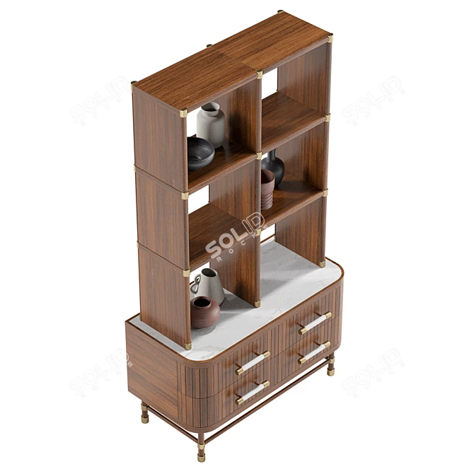 Russian Deluxe Storage Shelf - 8192x8192 Texture 3D model image 5