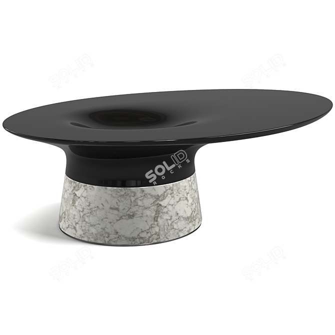 Luxury Visionnaire Rupert Coffee Table 3D model image 2