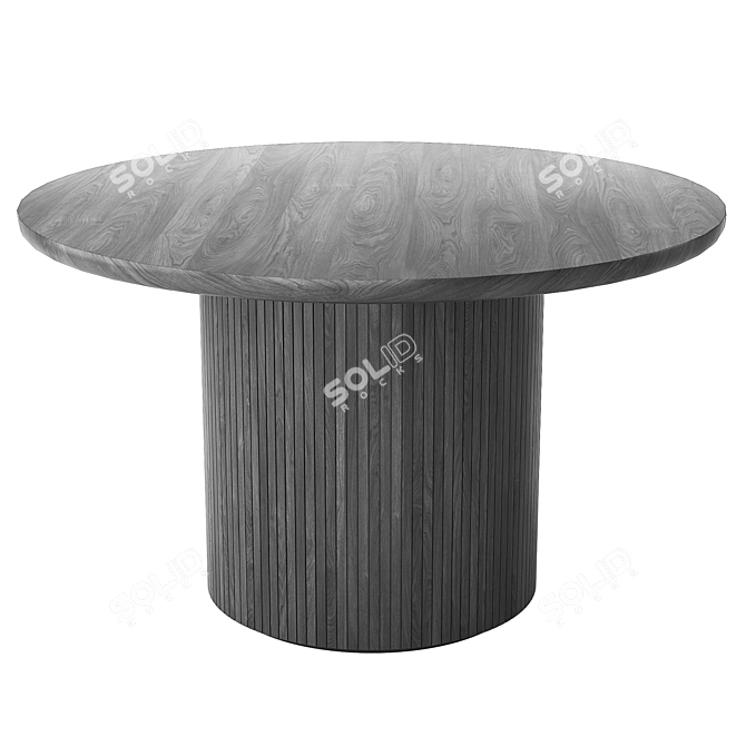 Modern Moon Dining Table 2021 3D model image 1