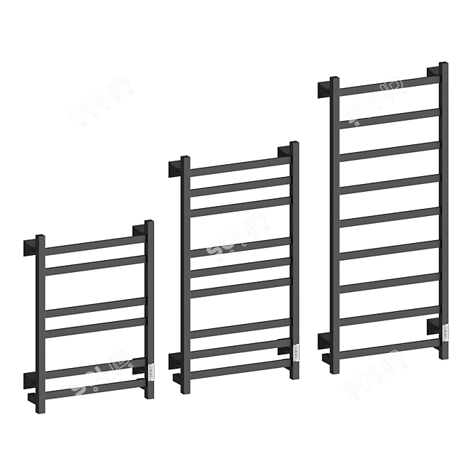 Electric Towel Warmer EWRIKA Penelopa KV7 3D model image 2