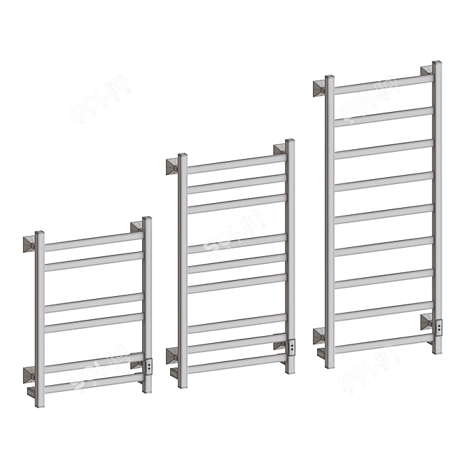 Electric Towel Warmer EWRIKA Penelopa KV7 3D model image 4