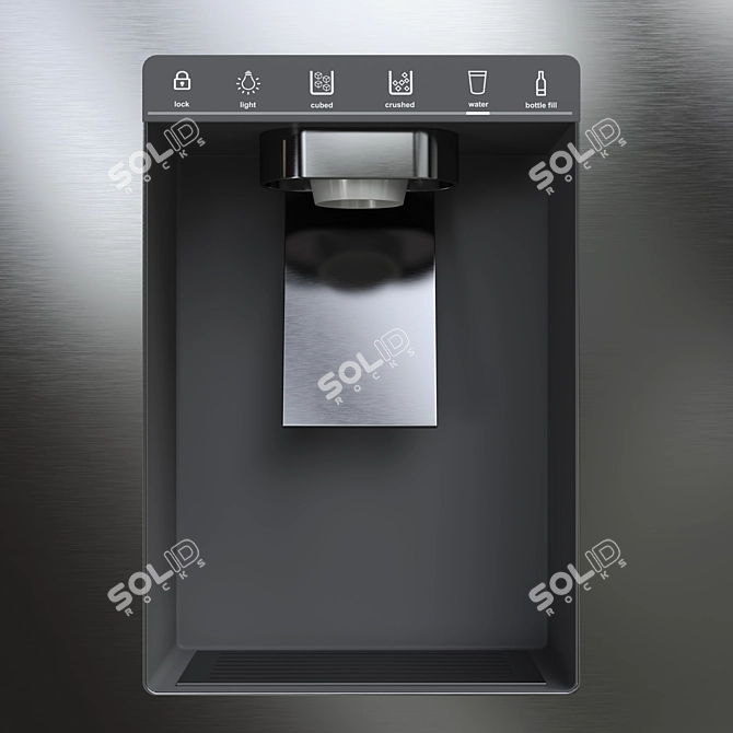 Bosch 3D Refrigerator Models Collection 3D model image 3