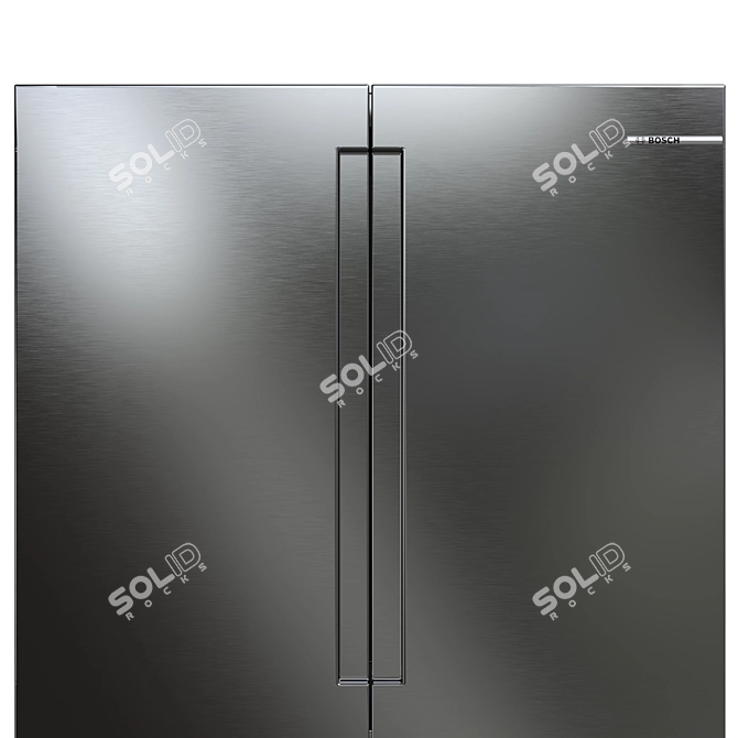 Bosch 3D Refrigerator Models Collection 3D model image 6