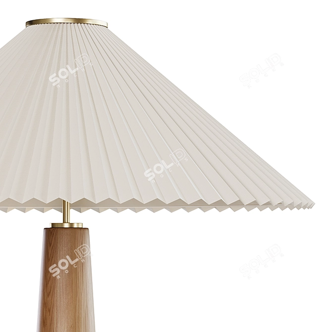 Nora Floor Lamp: Modern Elegance 3D model image 2