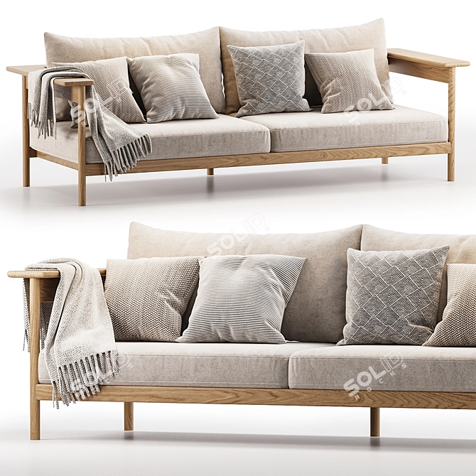 Modern Kinuta N-S01 Furniture Design 3D model image 1