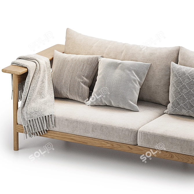 Modern Kinuta N-S01 Furniture Design 3D model image 3