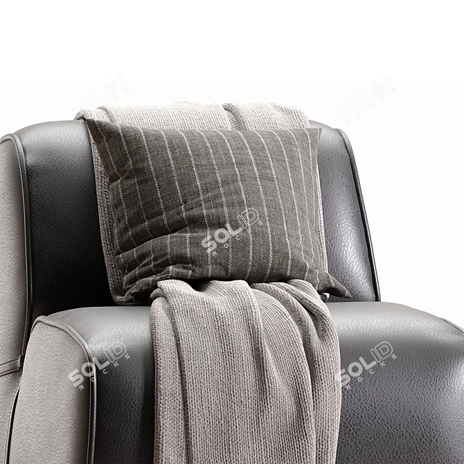 Cozy Soft Armchair 2016 3D model image 2