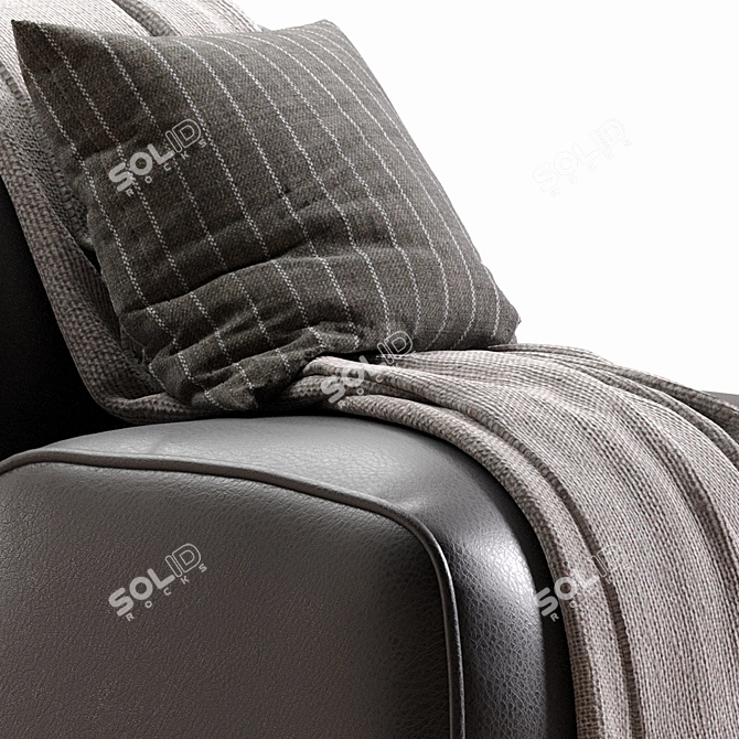 Cozy Soft Armchair 2016 3D model image 5