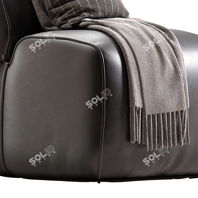 Cozy Soft Armchair 2016 3D model image 6