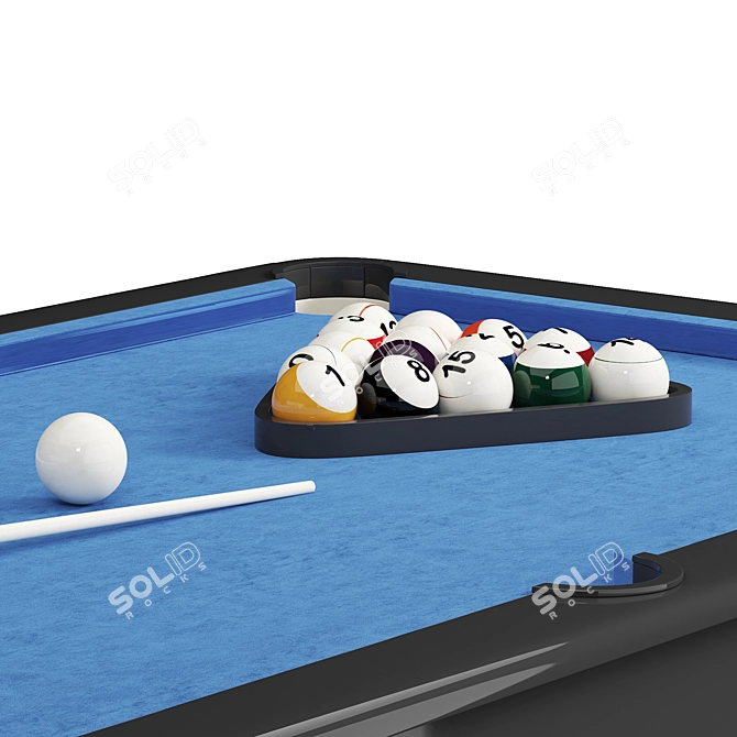 2015 Billiard Table Model Kit 3D model image 4