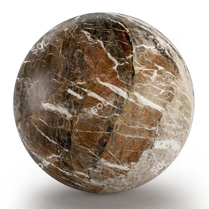 Luxury Marble Textures Collection 3D model image 6