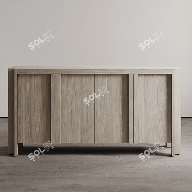 Albers Sideboard: Modern Eaves Design 3D model image 6