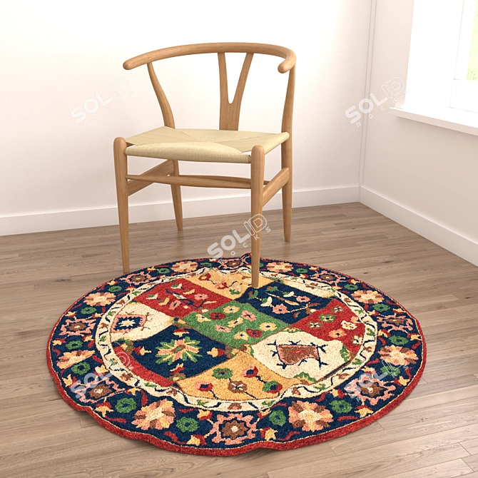 Versatile 3D Carpet Set 3D model image 2