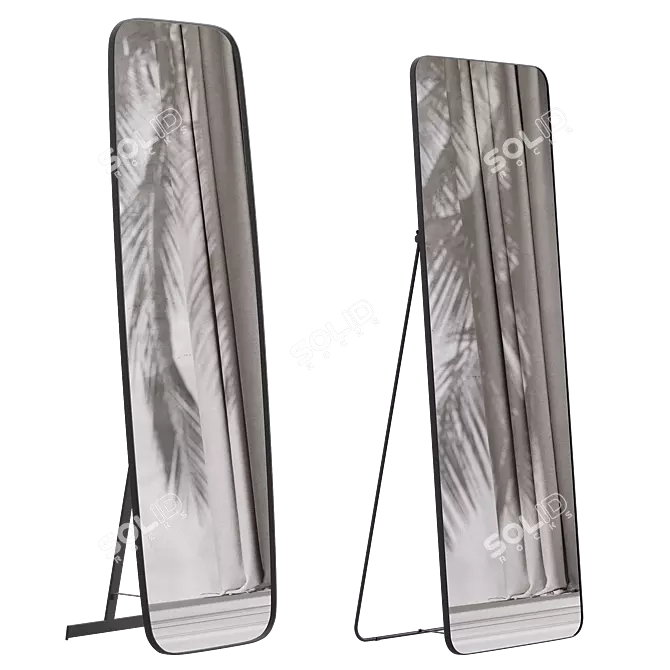 Iodus Mirror Set, La Redoute 3D model image 1