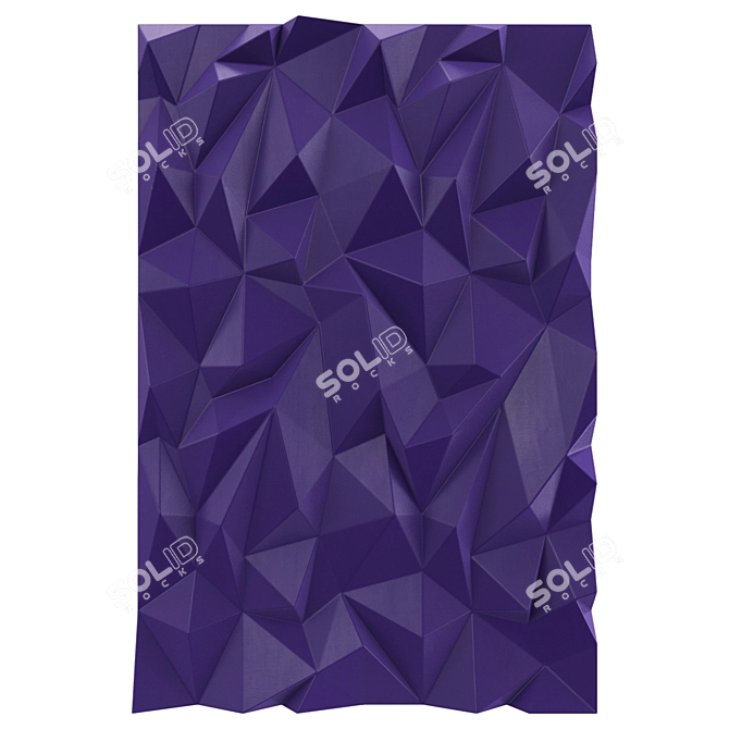 Quadro Rush Wall Panel्र 3D model image 1