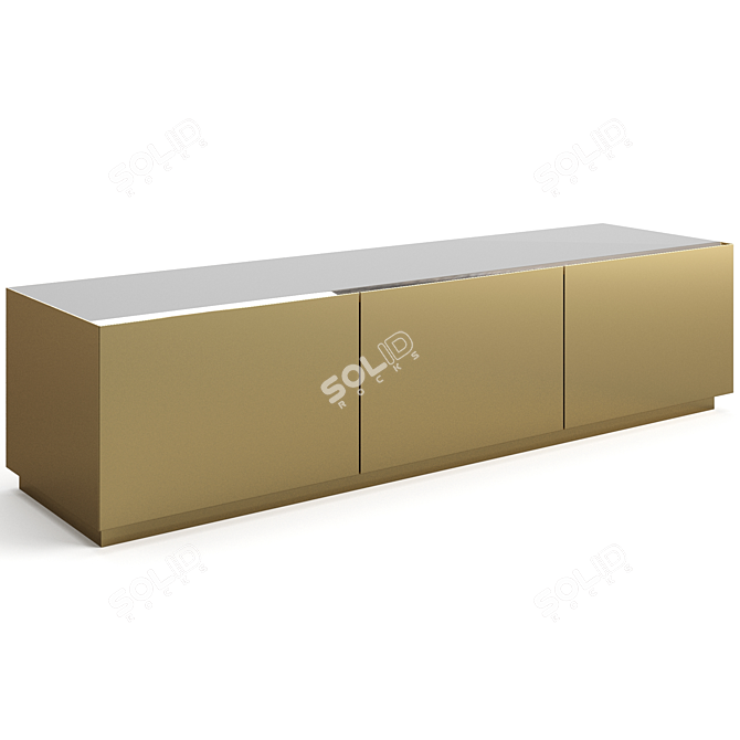 Elegant Visionnaire Gareth Chest Drawers 3D model image 2