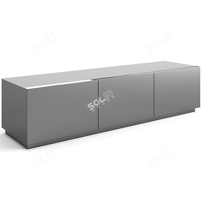 Elegant Visionnaire Gareth Chest Drawers 3D model image 3