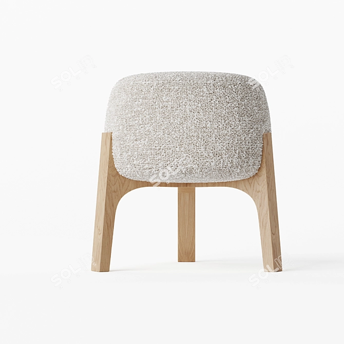 Designer Collection Emmanuelle Simon Poufs 3D model image 2