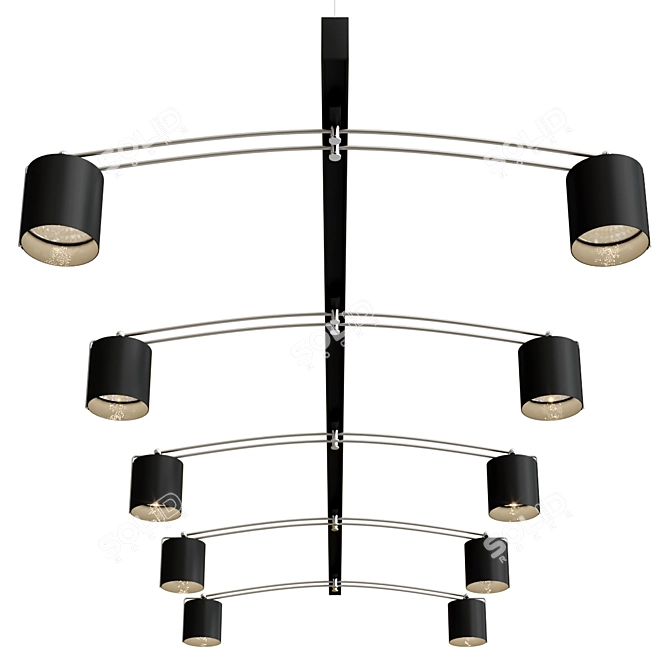  Buschfeld Balance 50 Pendant Light 3D model image 2