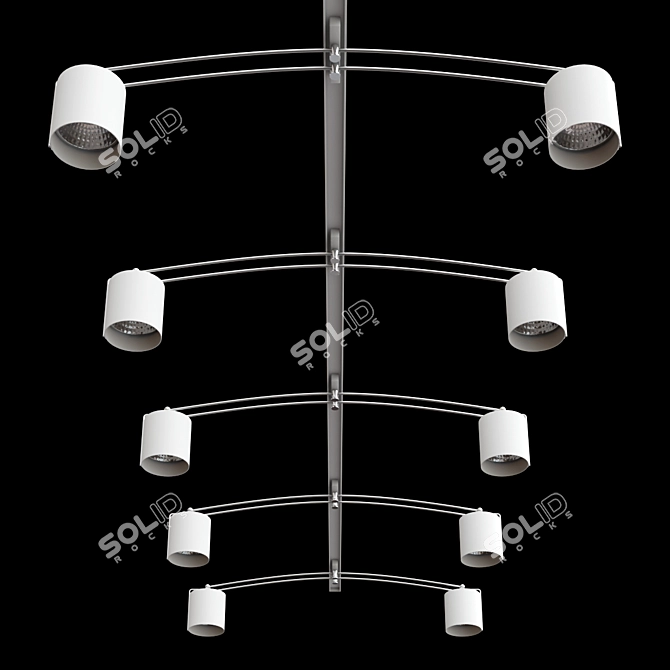  Buschfeld Balance 50 Pendant Light 3D model image 4