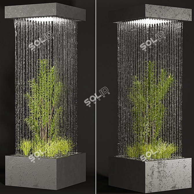 Indoor Outdoor Plant Fountain Vol.15 3D model image 1