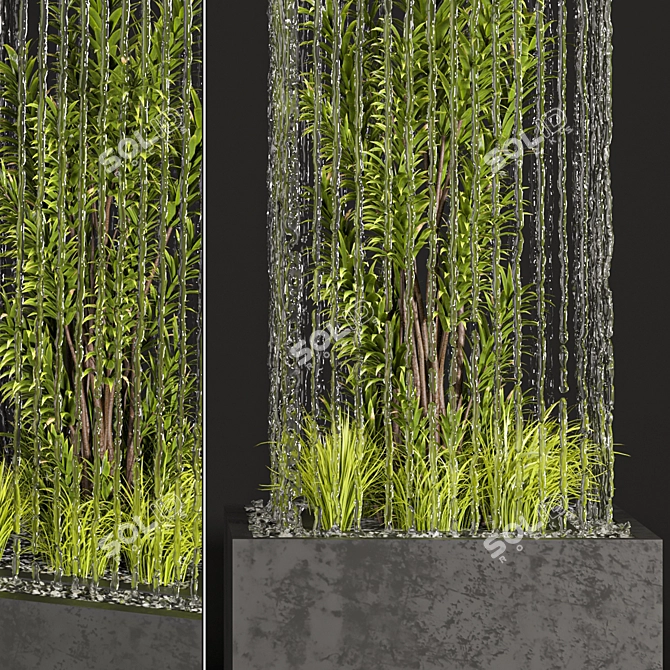 Indoor Outdoor Plant Fountain Vol.15 3D model image 6