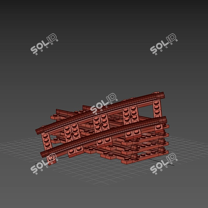 3Ds Max Lego Construction Model 3D model image 4