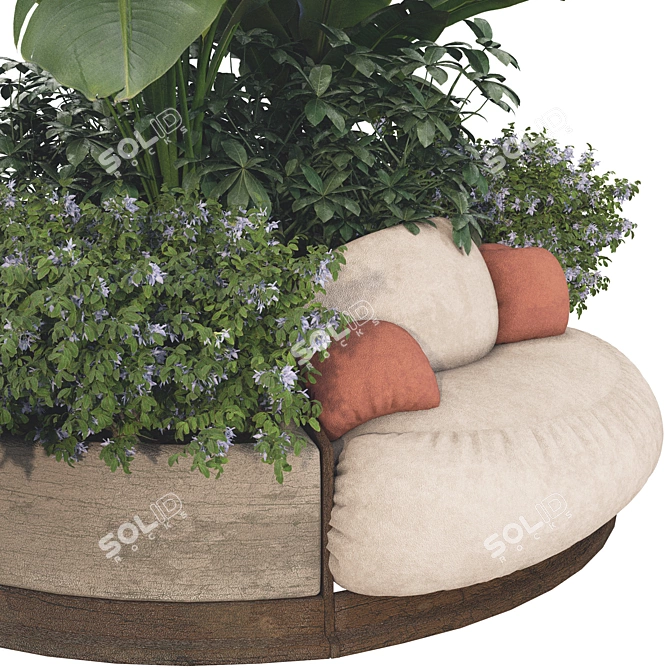 Plant Collection Decor Set 3D model image 6