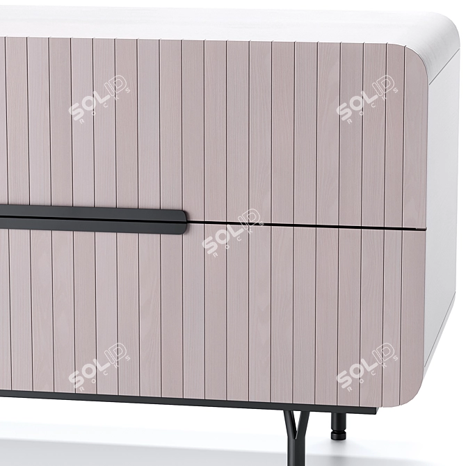 Modern TV Stand Haullus by Cosmo 3D model image 4