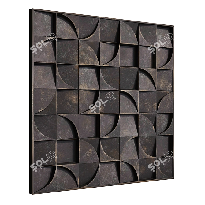 Eichholtz ZOLA 3D Wall Art 3D model image 2