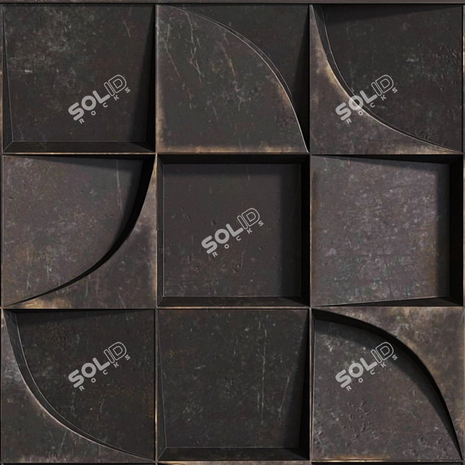 Eichholtz ZOLA 3D Wall Art 3D model image 3