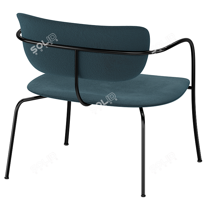 Nordic AV11 Lounge Chair 3D model image 2