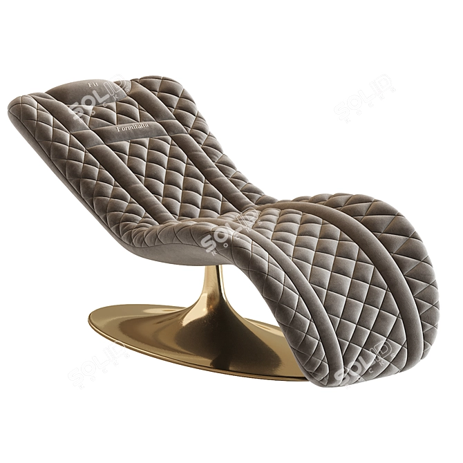 Formitalia Chaise Longue 2016 Corona 3D model image 3