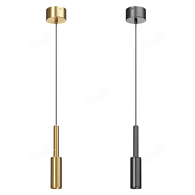 Modern Pendant Light Lampatron B 3D model image 4