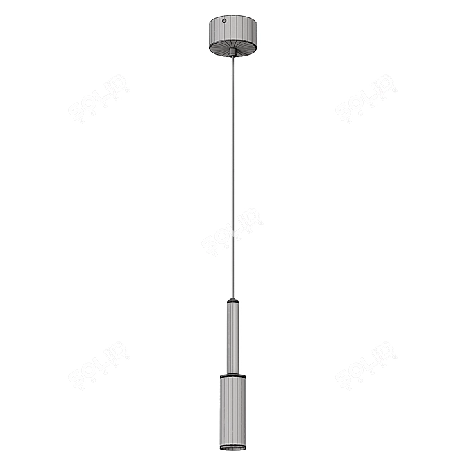 Modern Pendant Light Lampatron B 3D model image 5