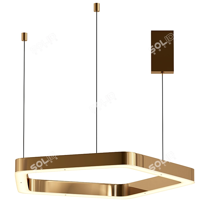 Modern Pentagon Model 3Ds Max 3D model image 1