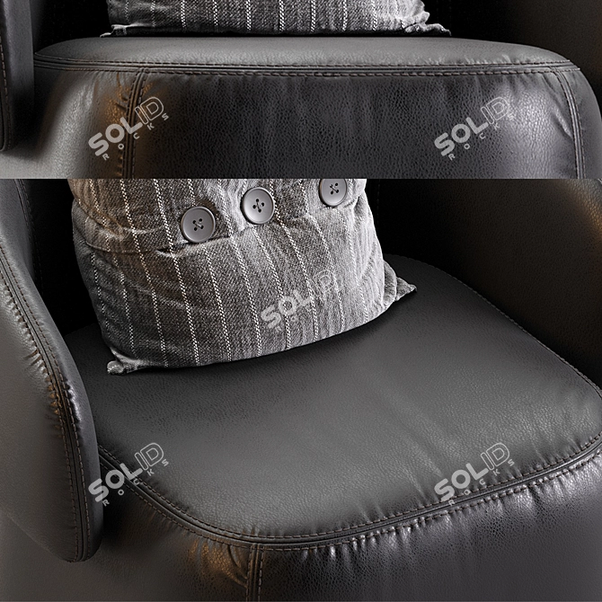 Openest Chick 3D Model Kit 3D model image 2