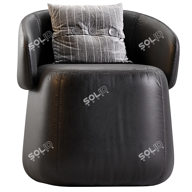 Openest Chick 3D Model Kit 3D model image 6