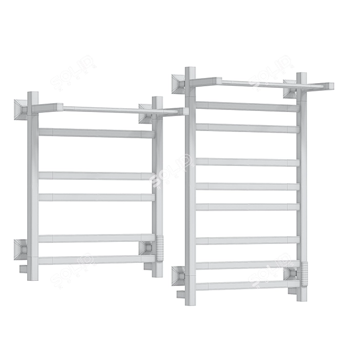 Electric Towel Warmer Shelf Penelope 3D model image 2