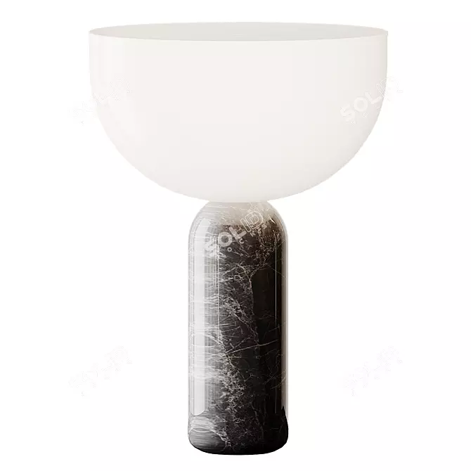 Muuto Kizu Marble Table Lamp 3D model image 2