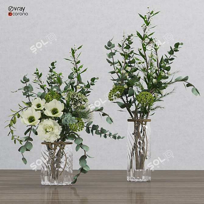 Botanical 3D Model Collection: 2015 3D model image 3