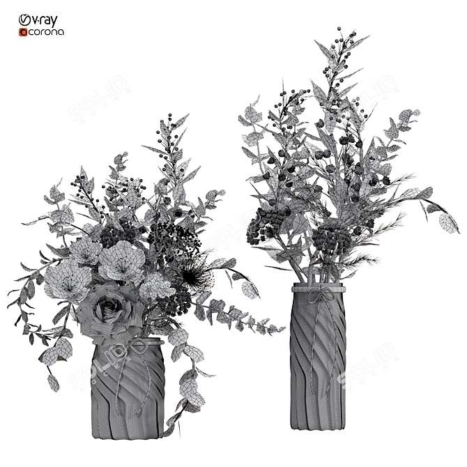 Botanical 3D Model Collection: 2015 3D model image 5