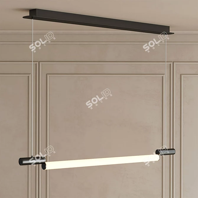 Minimalist Pendant Light Fixture 3D model image 2