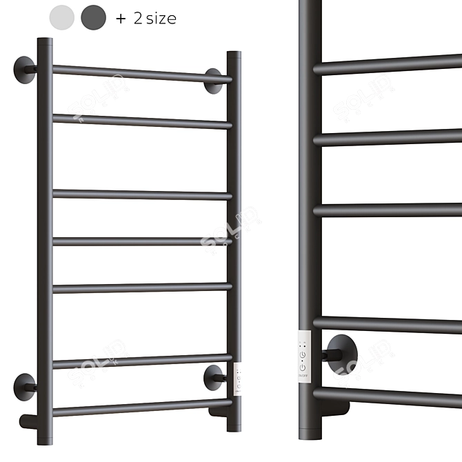 EWRIKA Safо AS3 Electric Towel Warmer 3D model image 1