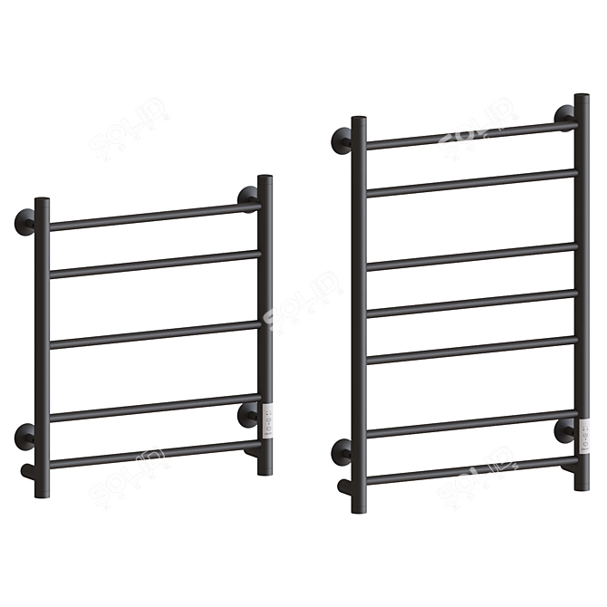 EWRIKA Safо AS3 Electric Towel Warmer 3D model image 2