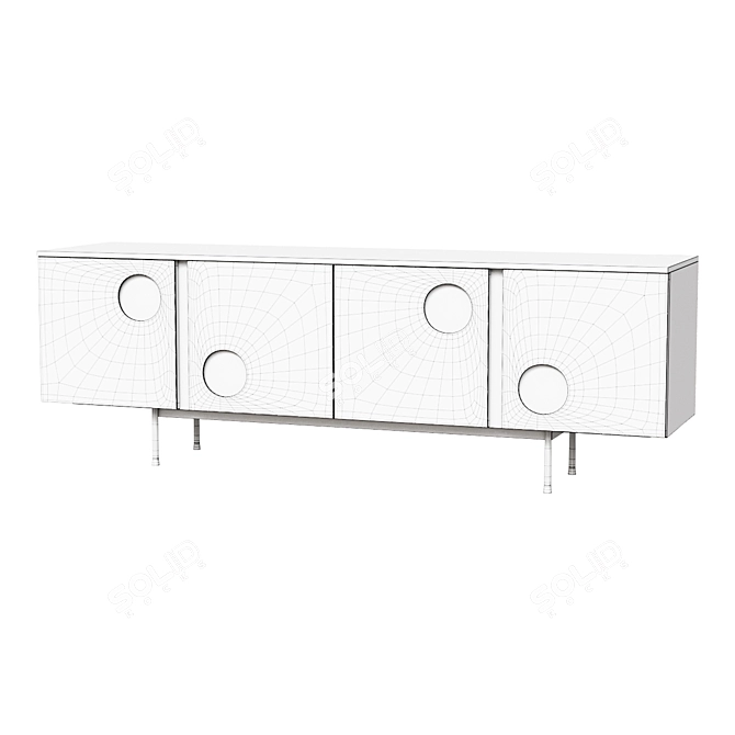  Тв тумба MELODY SIDEBOARD 3D model image 2