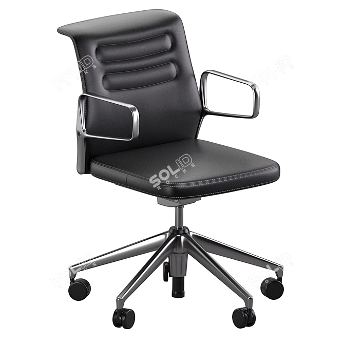 Modern Vitra AC 5 Chair 3D model image 5