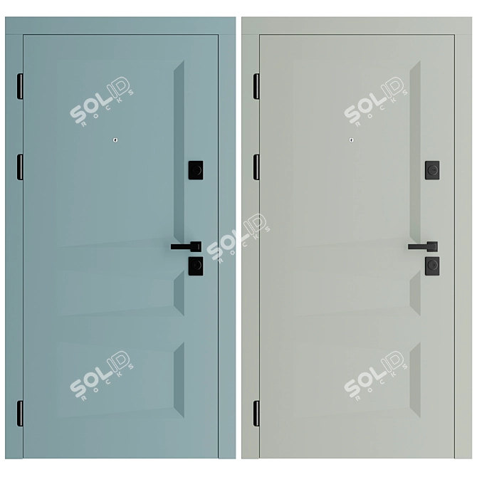 Rodos Exterior Door Çalışan 3D model image 2