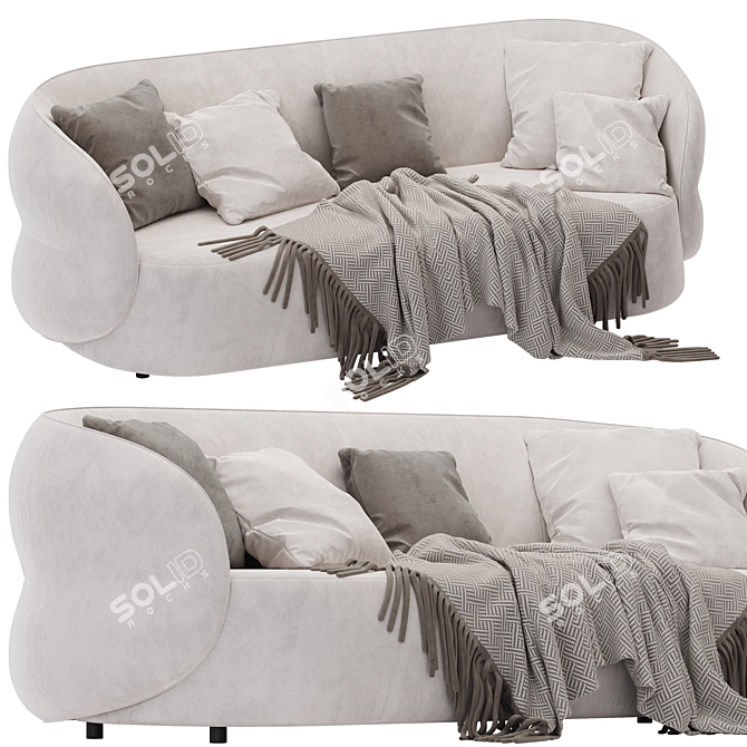 Modern Ditre Italia Clip Sofa 3D model image 2