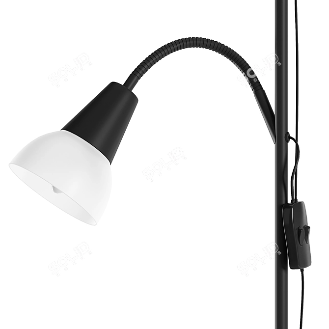 TAGARP Floor Uplighter Lamp 3D model image 2